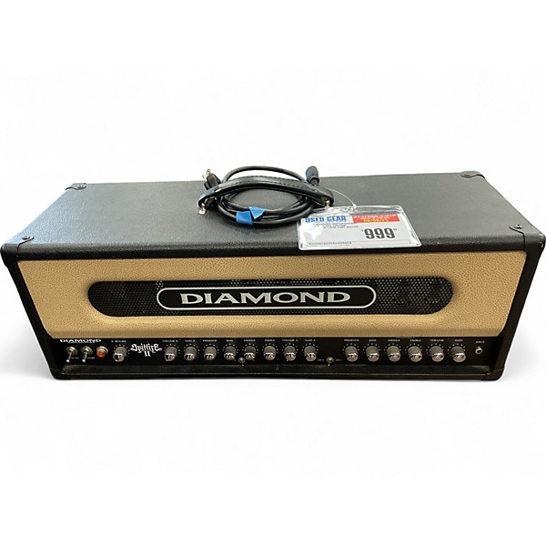 Used Diamond Amplification Spitfire II USA Custom Series 50W/100W Tube Guitar Amp Head