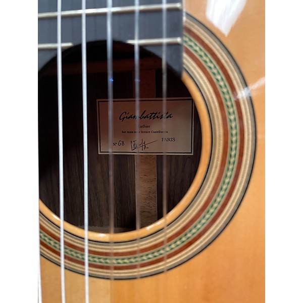 Used Giambattista G8 Natural Classical Acoustic Guitar