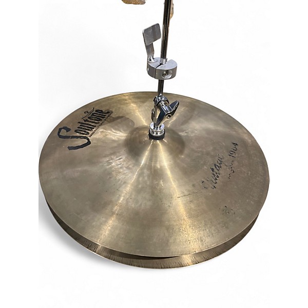 Used Soultone 14in Vintage Old School 1964 Hi Hat Pair Cymbal