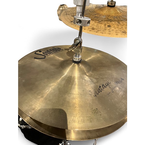 Used Soultone 14in Vintage Old School 1964 Hi Hat Pair Cymbal