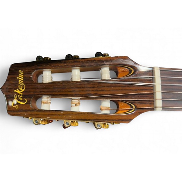Used Takamine TC135SC Natural Classical Acoustic Electric Guitar