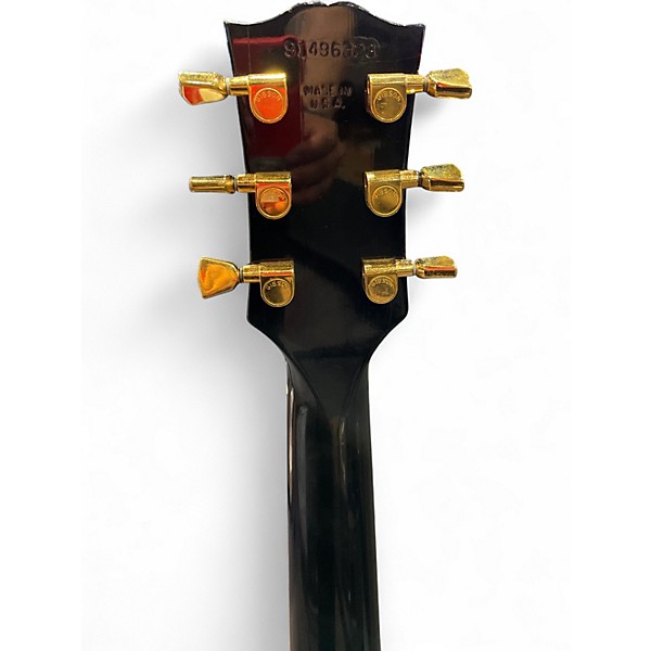 Vintage 1996 Gibson Lucille Black Solid Body Electric Guitar