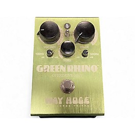 Used Way Huge Electronics WHE202 Green Rhino Overdrive Effect Pedal