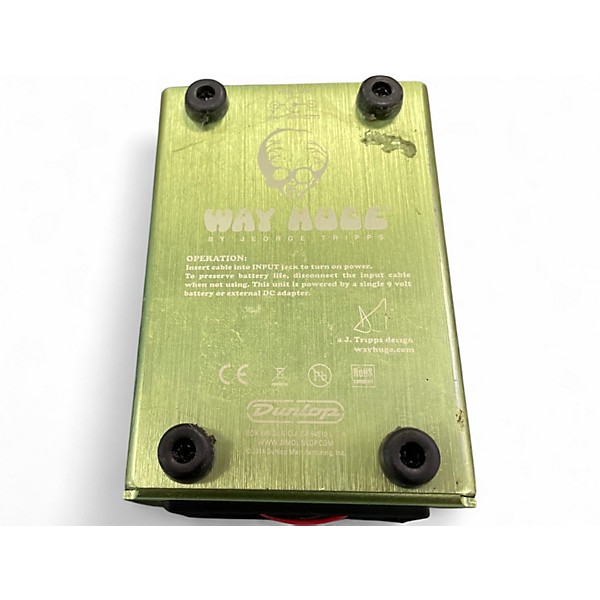 Used Way Huge Electronics WHE202 Green Rhino Overdrive Effect Pedal