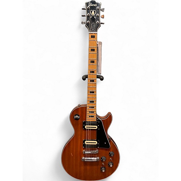 Vintage 1970s Ibanez Model 2393 LP Style Natural Solid Body Electric Guitar