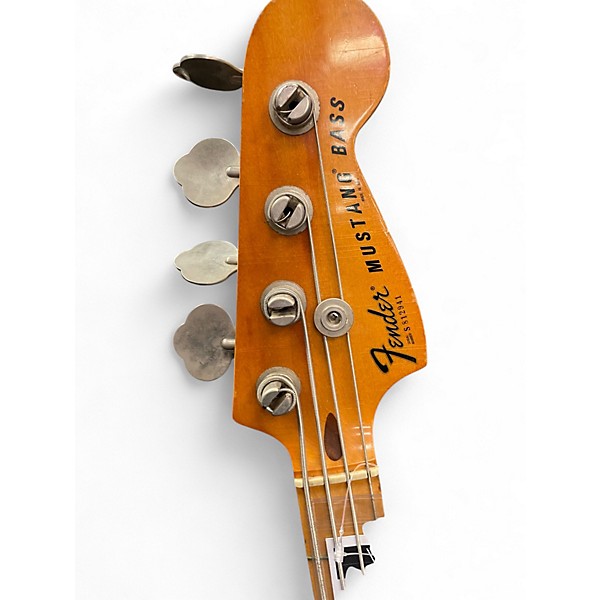 Vintage 1978 Fender Mustang Bass Walnut Electric Bass Guitar