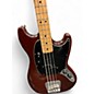 Vintage 1978 Fender Mustang Bass Walnut Electric Bass Guitar