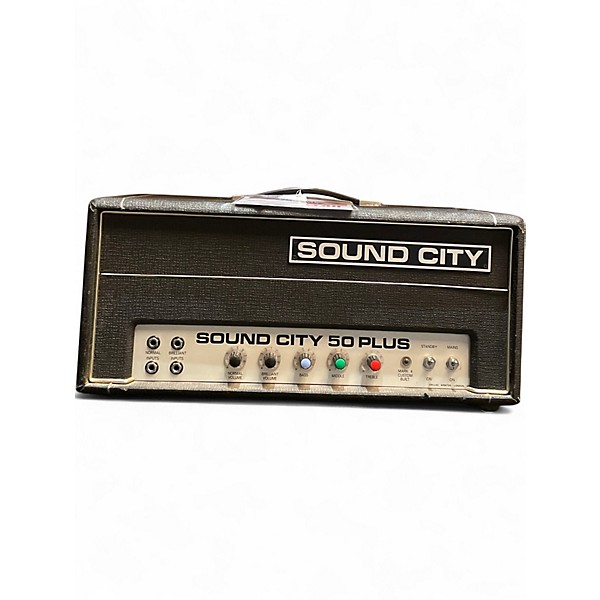 Vintage 1970s Sound City L50 Tube Guitar Amp Head