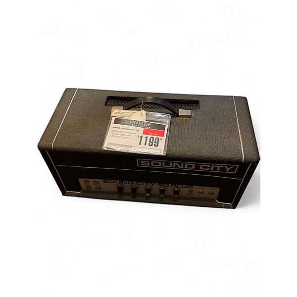 Vintage 1970s Sound City L50 Tube Guitar Amp Head