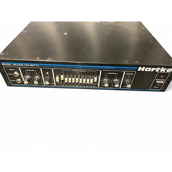 Used Hartke HA3500 Bass Amp Head