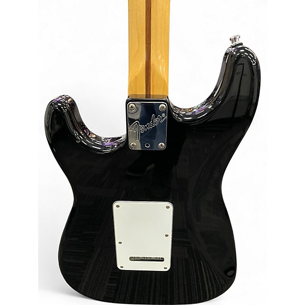 Used Fender USA STANDARD STRATOCASTER Black Solid Body Electric Guitar