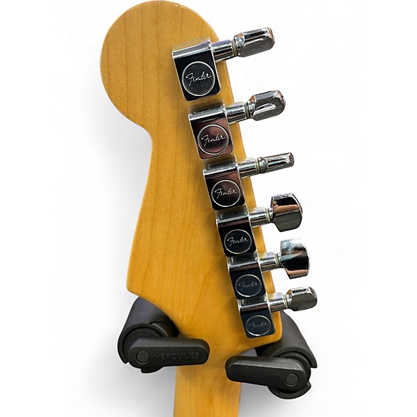 Used Fender USA STANDARD STRATOCASTER Black Solid Body Electric Guitar