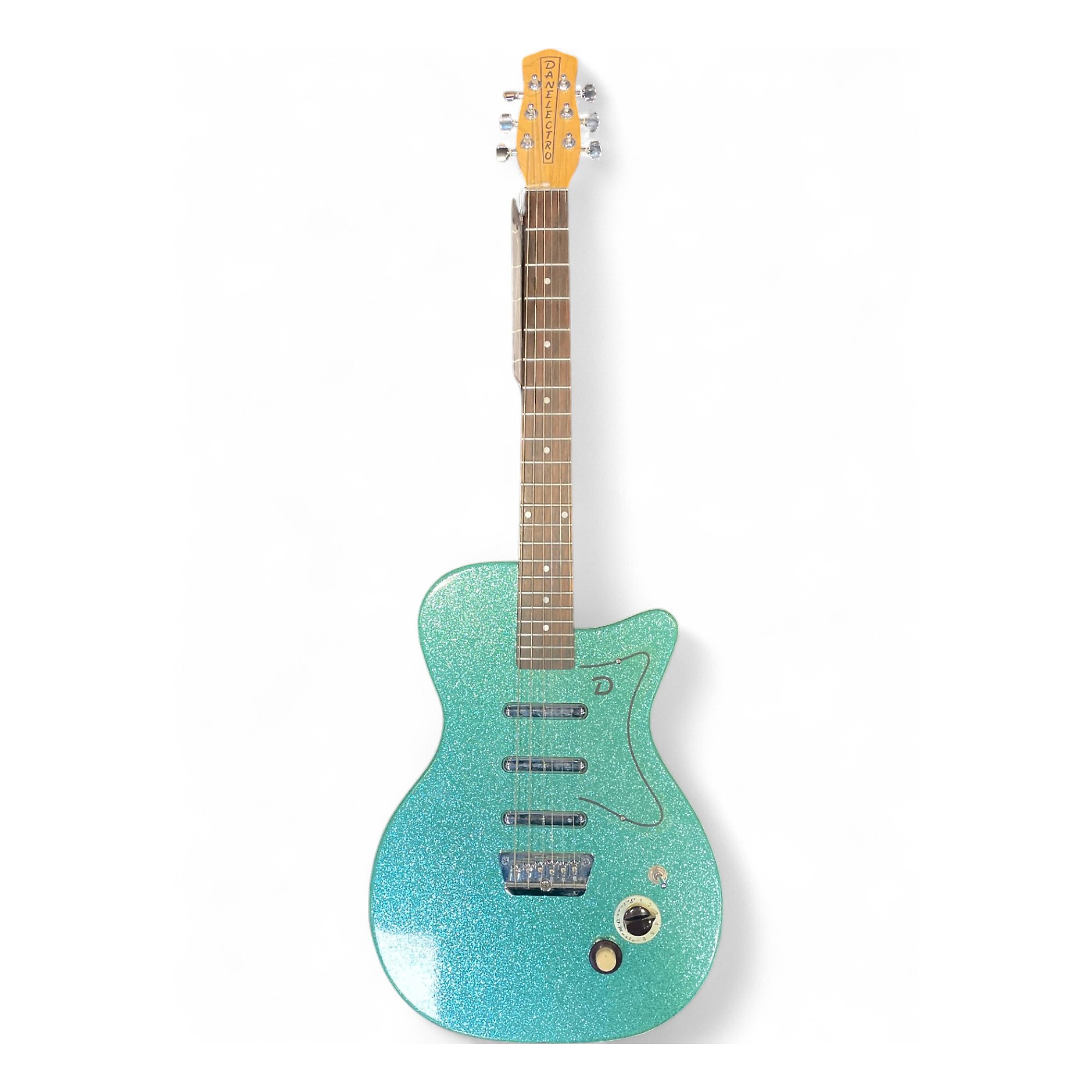 Danelectro 56-U3 スパークルグリーン Used Danelectro 56 U3 GREEN SPARKLE Solid Body Electric