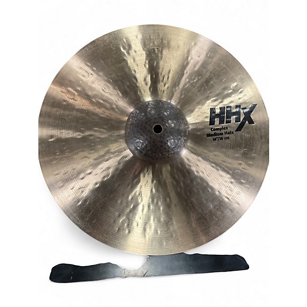 Used Hhx 14in COMPLEX MEDIUM HATS Cymbal