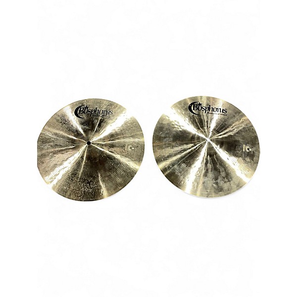 Used Bosphorus Cymbals 14in Traditional Hi Hat Pair Cymbal