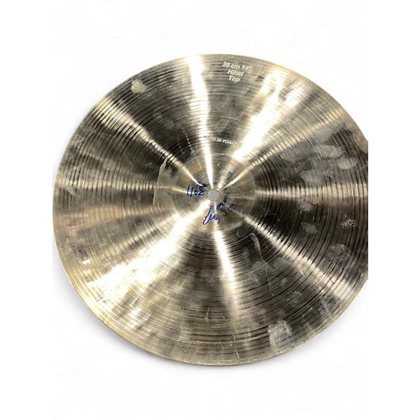Used Bosphorus Cymbals 14in Traditional Hi Hat Pair Cymbal