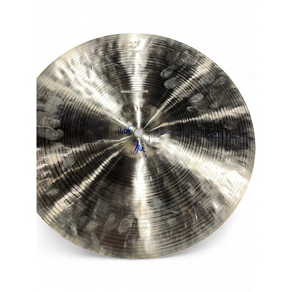 Used Bosphorus Cymbals 14in Traditional Hi Hat Pair Cymbal