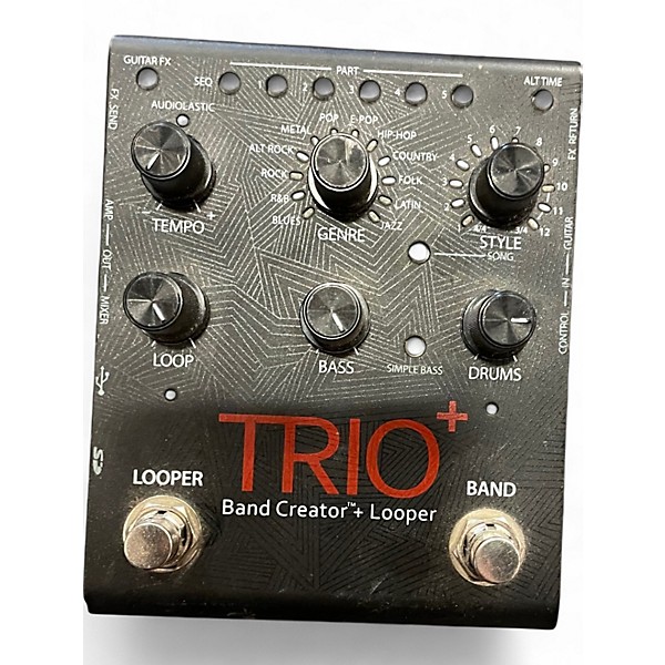 Used DigiTech Trio+ Band Creator Plus Looper Pedal