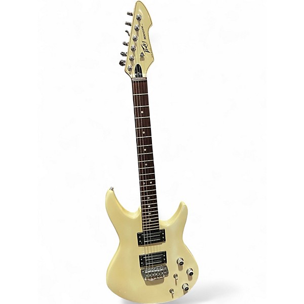 Used 1980s Peavey  milestone white Solid Body Electric Guitar