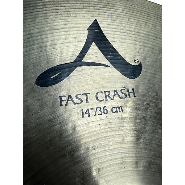 Used Zildjian 14in A Series Fast Crash Cymbal