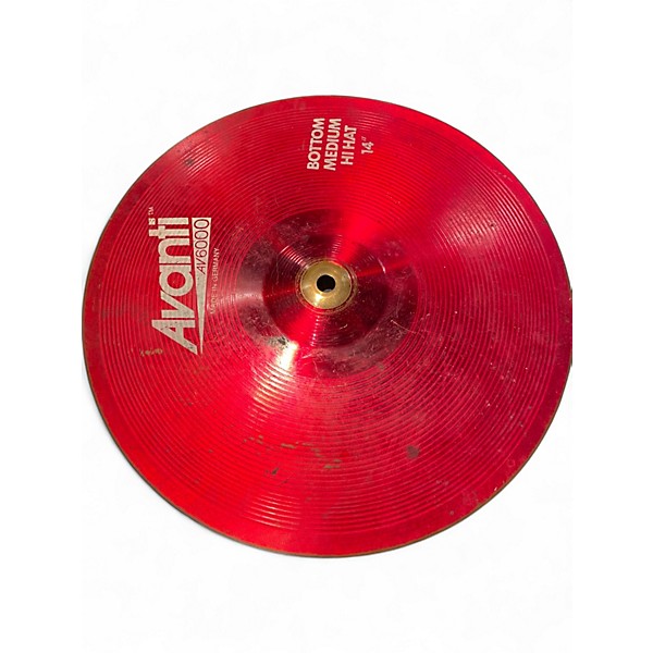 Used Avanti 14in AV6000 (Hi Hat Pair)  Cymbal