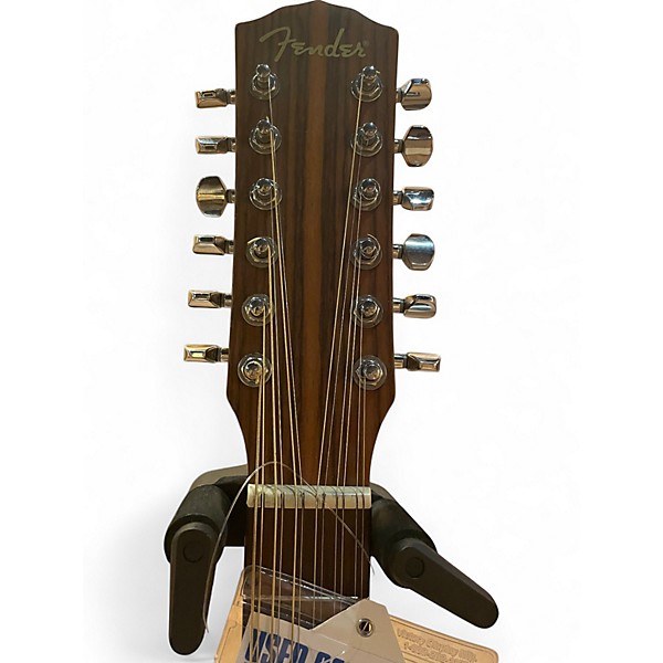 Used Fender CD100 Natural 12 String Acoustic Guitar