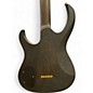 Used Markott Carved Top Super Strat Natural Black Solid Body Electric Guitar