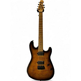 Used Ernie Ball Music Man sabre COBRA BURST Solid Body Electric Guitar