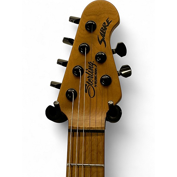 Used Ernie Ball Music Man sabre COBRA BURST Solid Body Electric Guitar