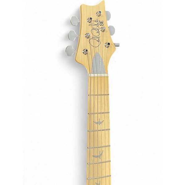 Used PRS SE Silver Sky BLUE Solid Body Electric Guitar