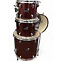 Used Ludwig 5 Piece BackBeat Wine Red Drum Kit