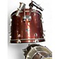 Used Ludwig 5 Piece BackBeat Wine Red Drum Kit