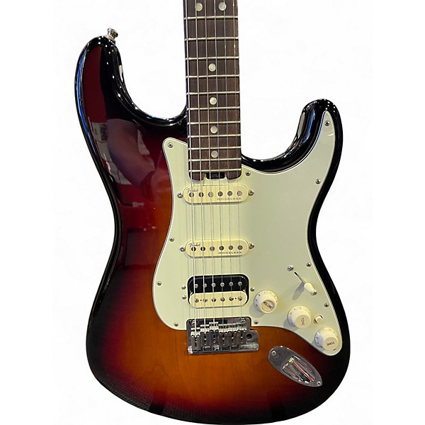 Used Fender American Ultra Stratocaster HSS 3 Color Sunburst Solid Body Electric Guitar