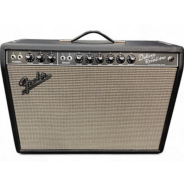 Used Fender 64 Custom Deluxe Reverb Tube Guitar Combo Amp