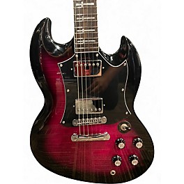 Used Firefly SG Tony Iommi Classic Purple Solid Body Electric Guitar