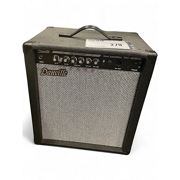 Used Danville TEC40B112 Bass Combo Amp