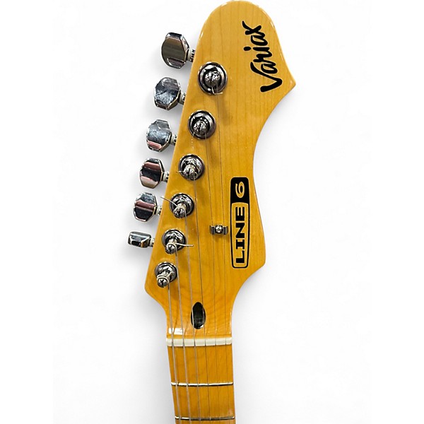 Used Line 6 Variax 600 2 Color Sunburst Solid Body Electric Guitar