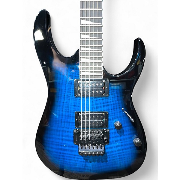 Used Ibanez GIO RG320 Blue Burst Solid Body Electric Guitar