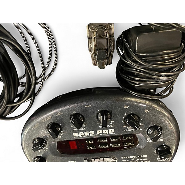 Used Line 6 Bass POD XT Bass Effect Pedal