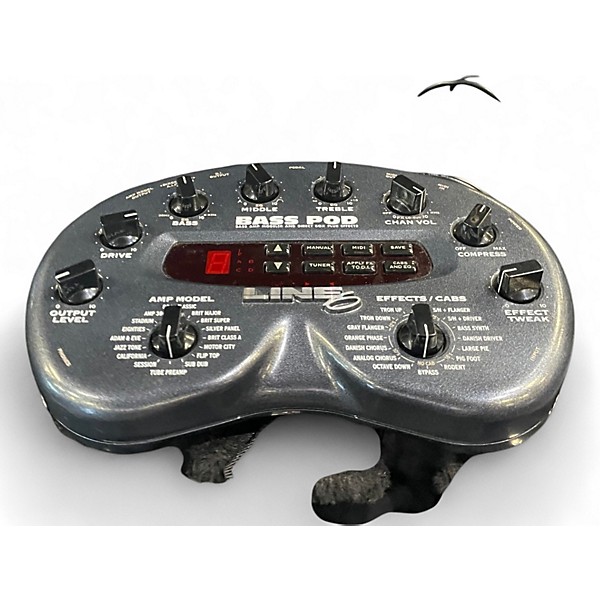 Used Line 6 Bass POD XT Bass Effect Pedal