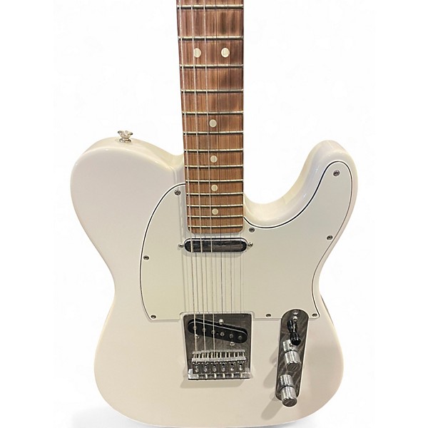 Used Fender TELECASTER Alpine White Solid Body Electric Guitar