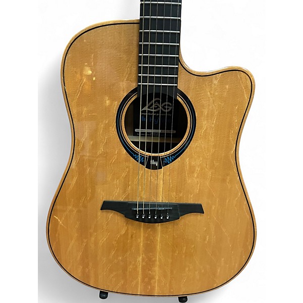 Used Lag Guitars Tramontane HyVibe THV30DCE Natural Acoustic Electric Guitar
