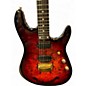 Used Ernie Ball Music Man JASON RICHARDSON ARTIST SERIES CUTLASS Rorschach Red Solid Body Electric Guitar
