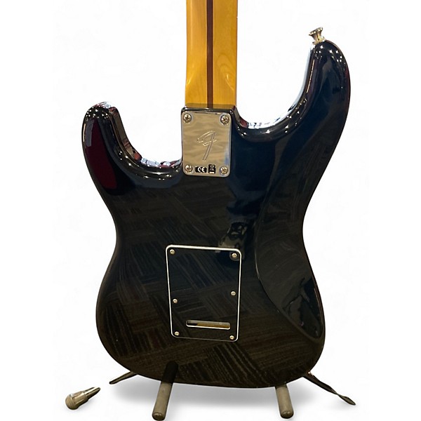 Used Fender Player Stratocaster Black Solid Body Electric Guitar