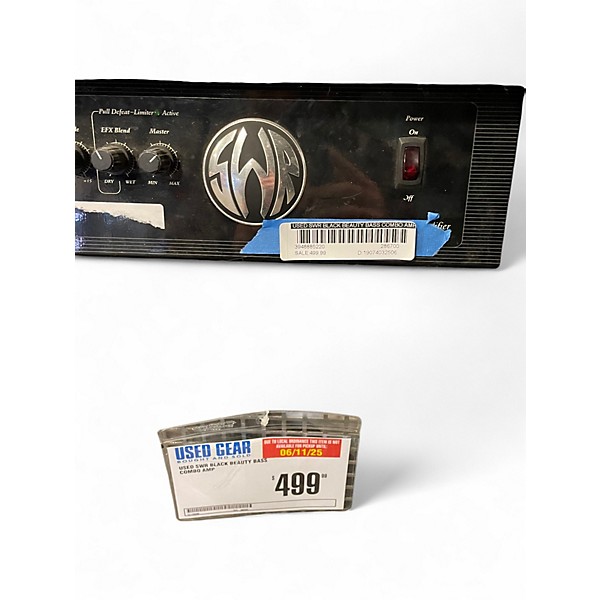 Used SWR BLACK BEAUTY Bass Combo Amp