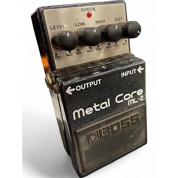 Used BOSS ML2 Metal Core Distortion Effect Pedal