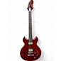 Used Harmony COMET Cherry Hollow Body Electric Guitar thumbnail
