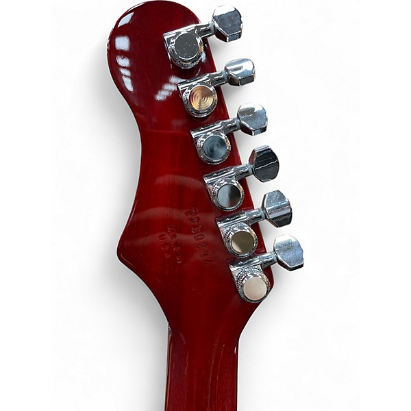 Used Harmony COMET Cherry Hollow Body Electric Guitar