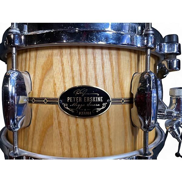 Used TAMA 10X6 PETER ERSKINE SNARE DRUM NATURAL Drum