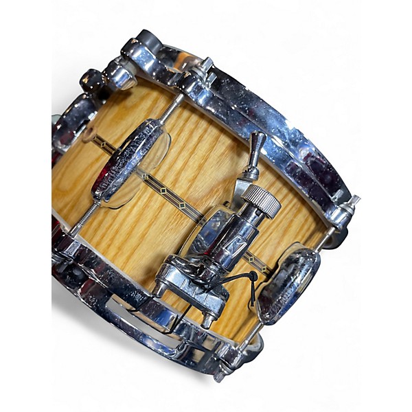 Used TAMA 10X6 PETER ERSKINE SNARE DRUM NATURAL Drum